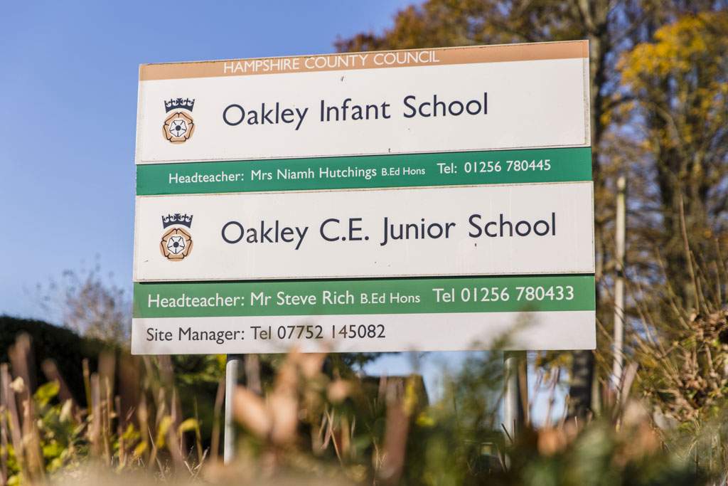 School in Oakley, Basingstoke