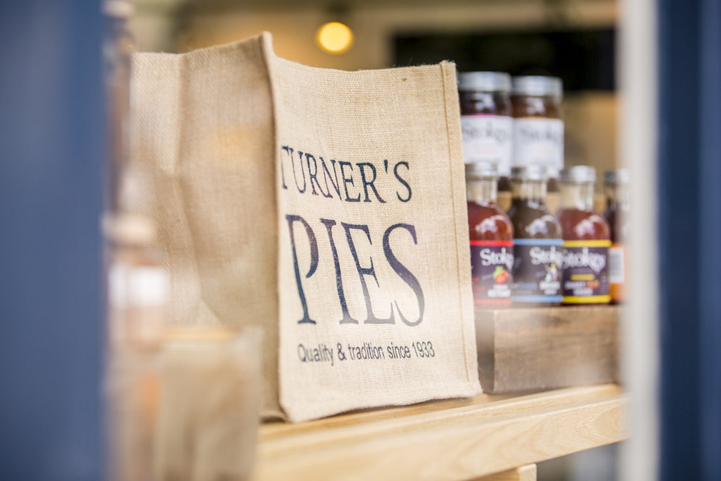 Turner's Pies shop in Chichester