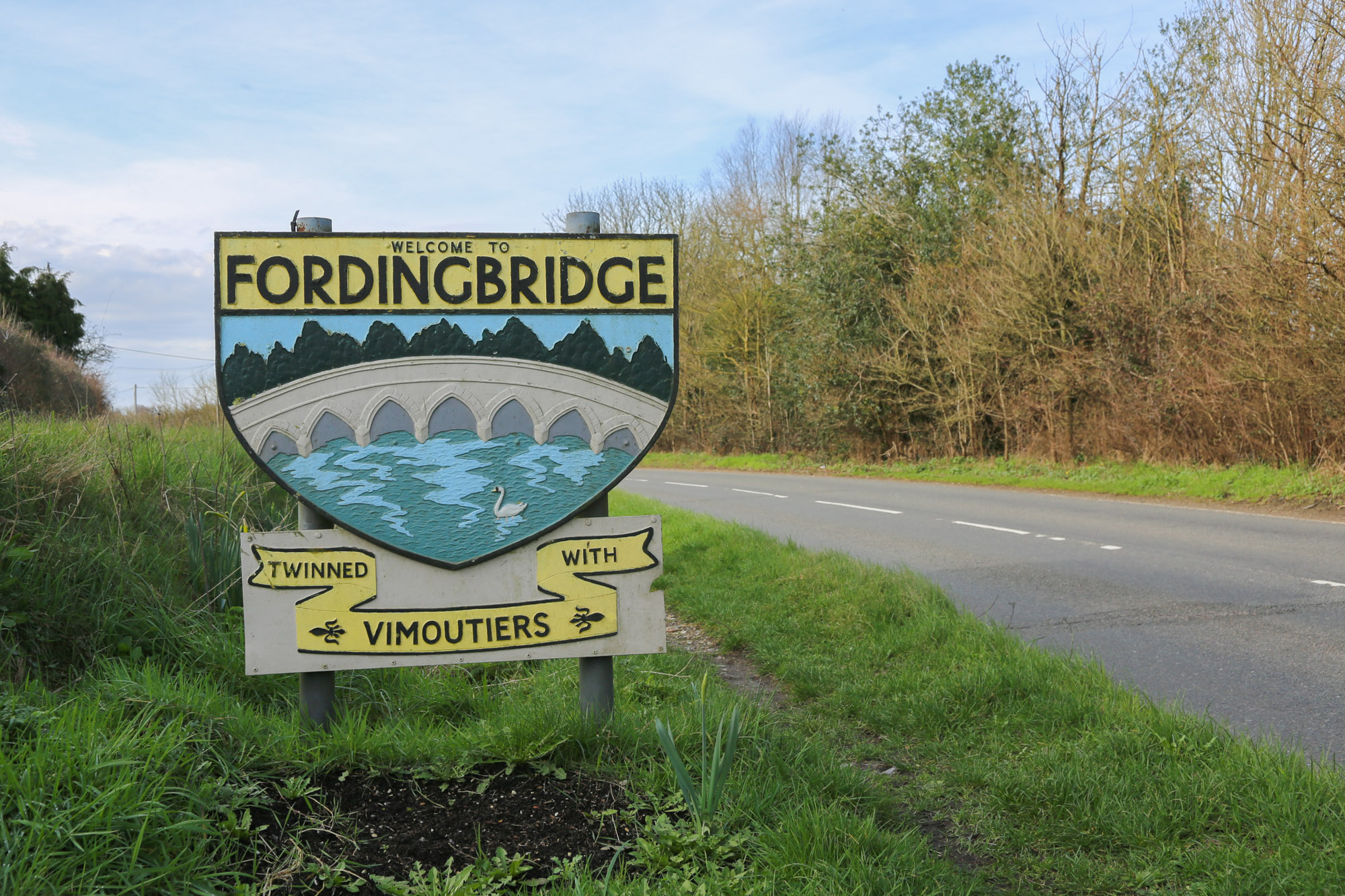Foardingbridge Village Sign