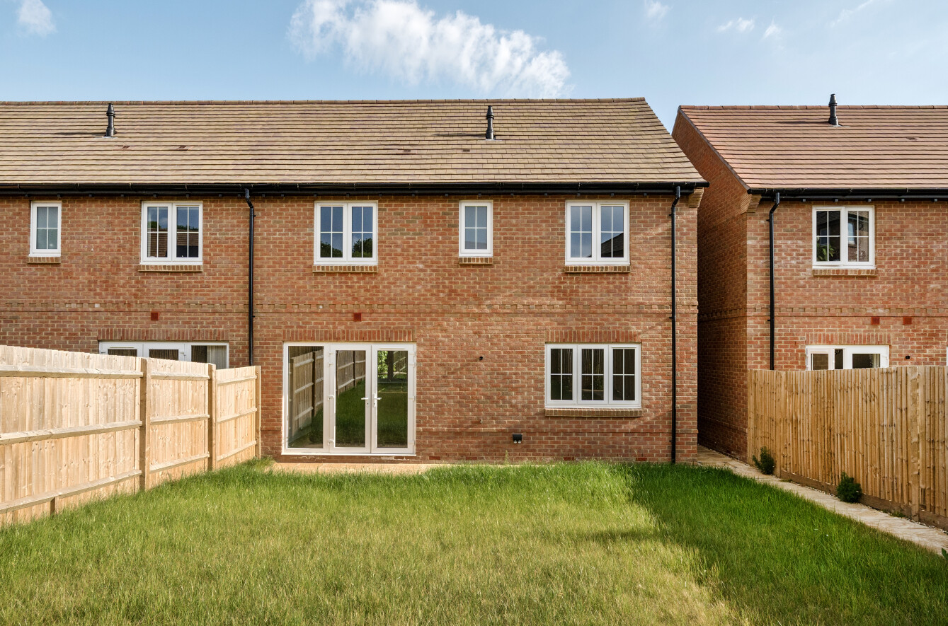 Plot 56 rear garden