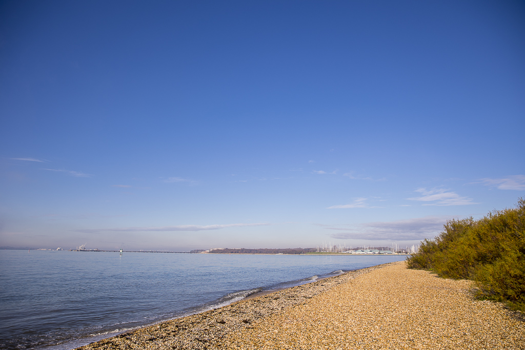 Beach in Warsash