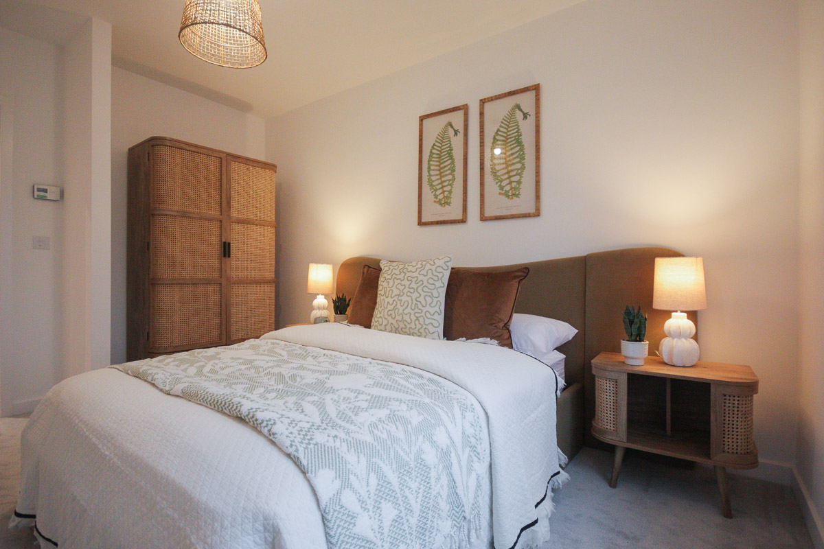 Photo of 1 Bedroom Show home bedroom