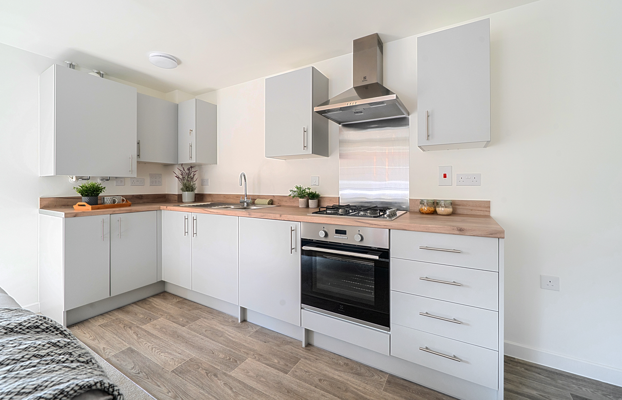 Kitchen at Finchwood Park plot 169