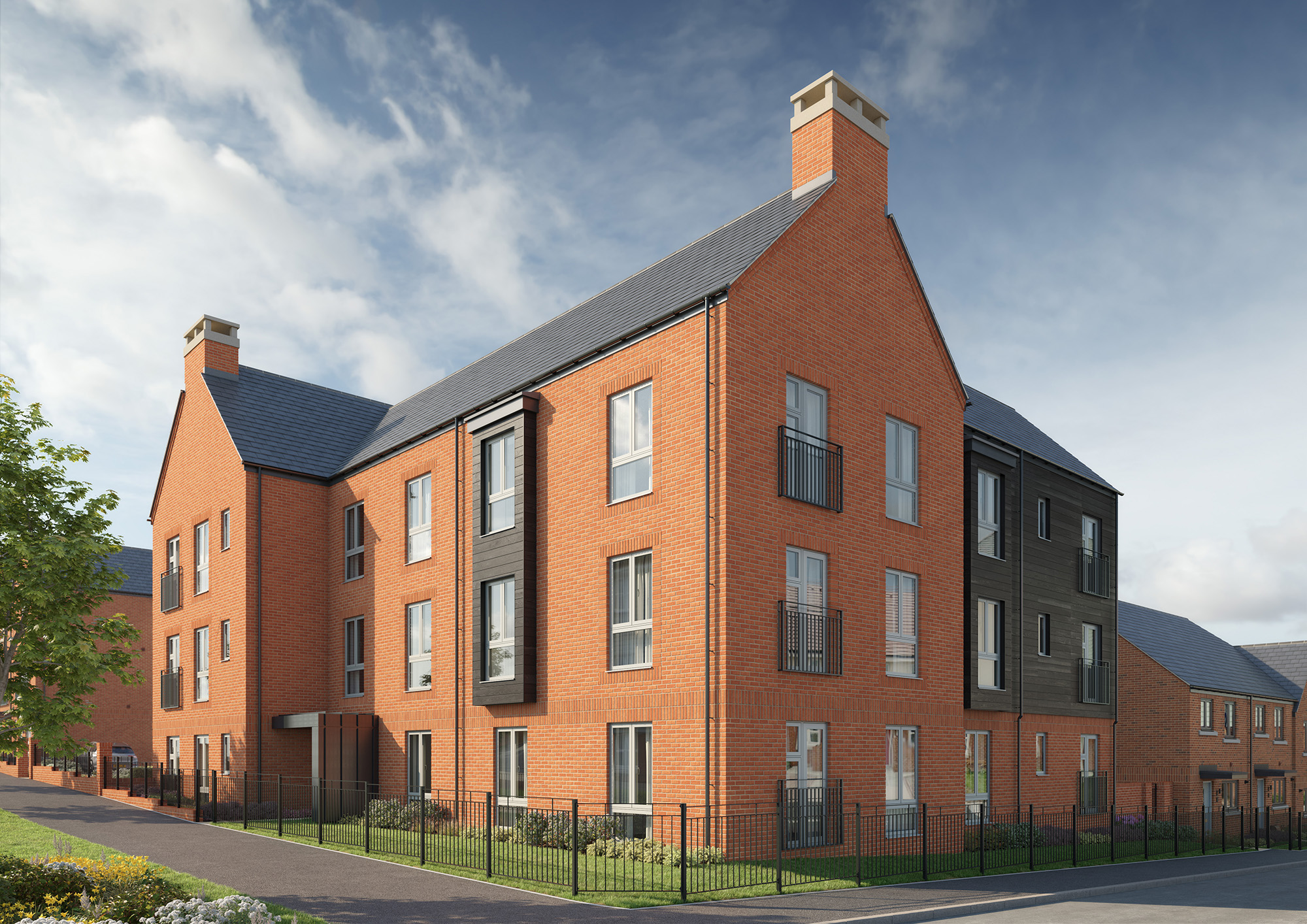 Kings Barton Apartment CGI