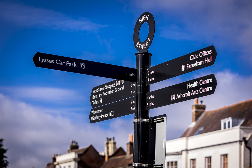 Sign in Fareham
